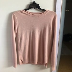 Cute pink knit sweater